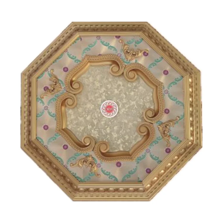 2023 Best Price PS Artistic Decoration Round Ceiling Medallion Artistic Ceiling