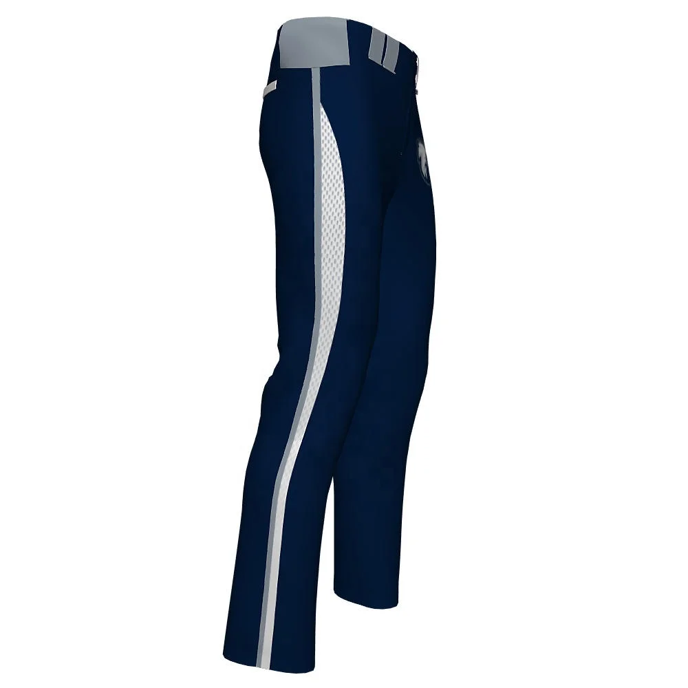 Custom sublimation baseball pants side striped sublimated with best quality fabric for men and women for top sale