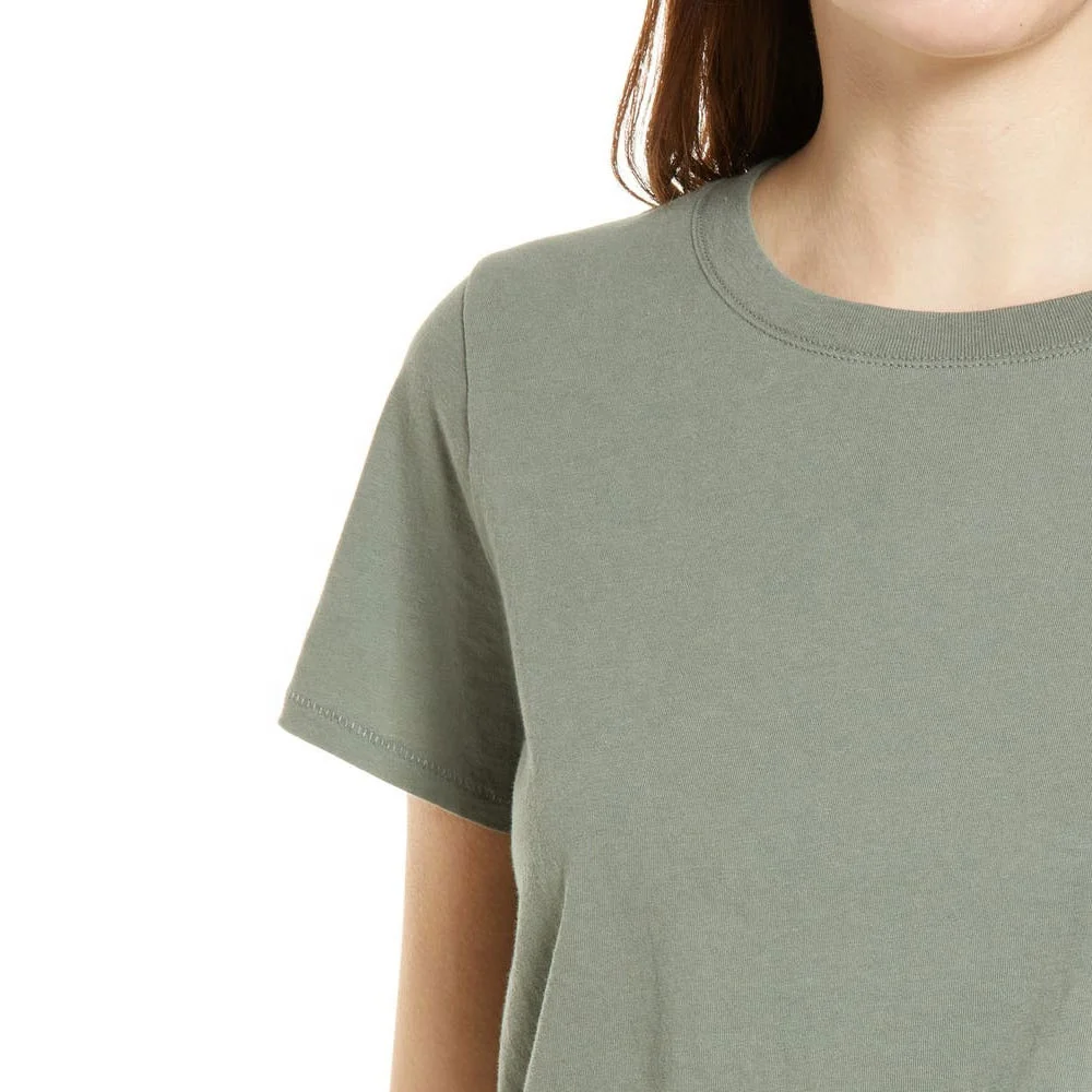 Bella+Canvas Wholesale price Custom women Crew neck t Shirt Vintage Tee Custom Logo Print Breathable T-Shirt