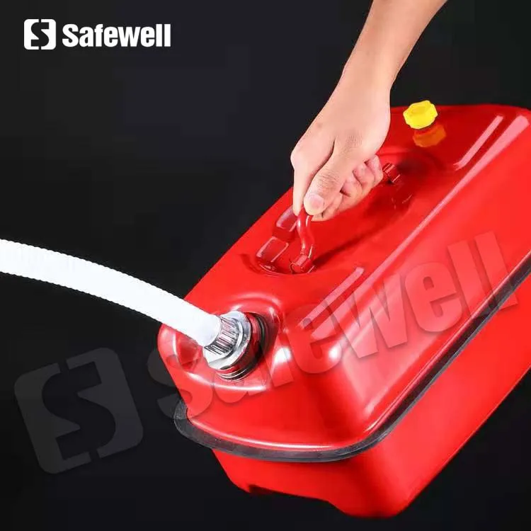 SWJC-31 10 Liter Horizontal Metal  Flat petrol Jerry Can