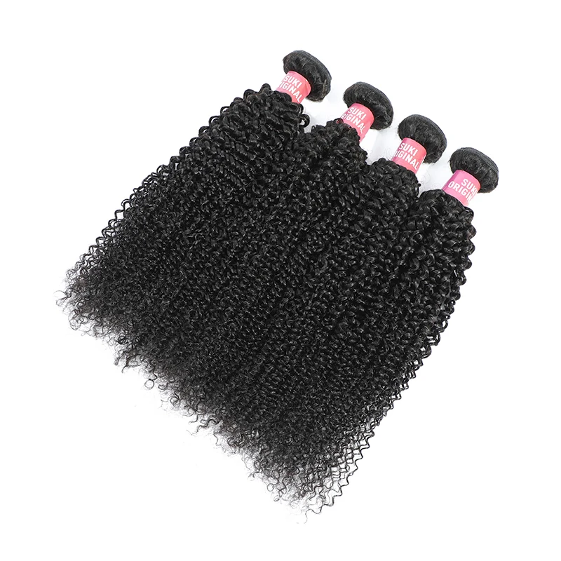 
Hot kinky curly hair extensions Cheap afro curls human bundle double weft shedding free 12inch 14inch 16inch 18inch 