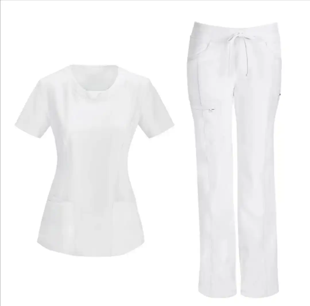 Unisex Hospital Uniform Stylish Medical Scrubs Nursing Uniforms Hospital Scrub Tops And Pants Uniform
