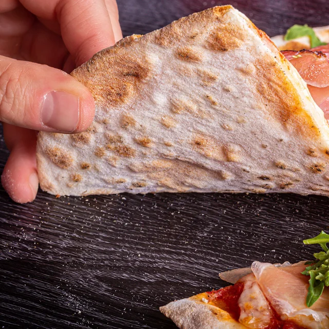 
Quelli Della пицца, итальянская Высококачественная безглютеновая предварительно приготовленная замороженная белая база для пиццы для ресторана 