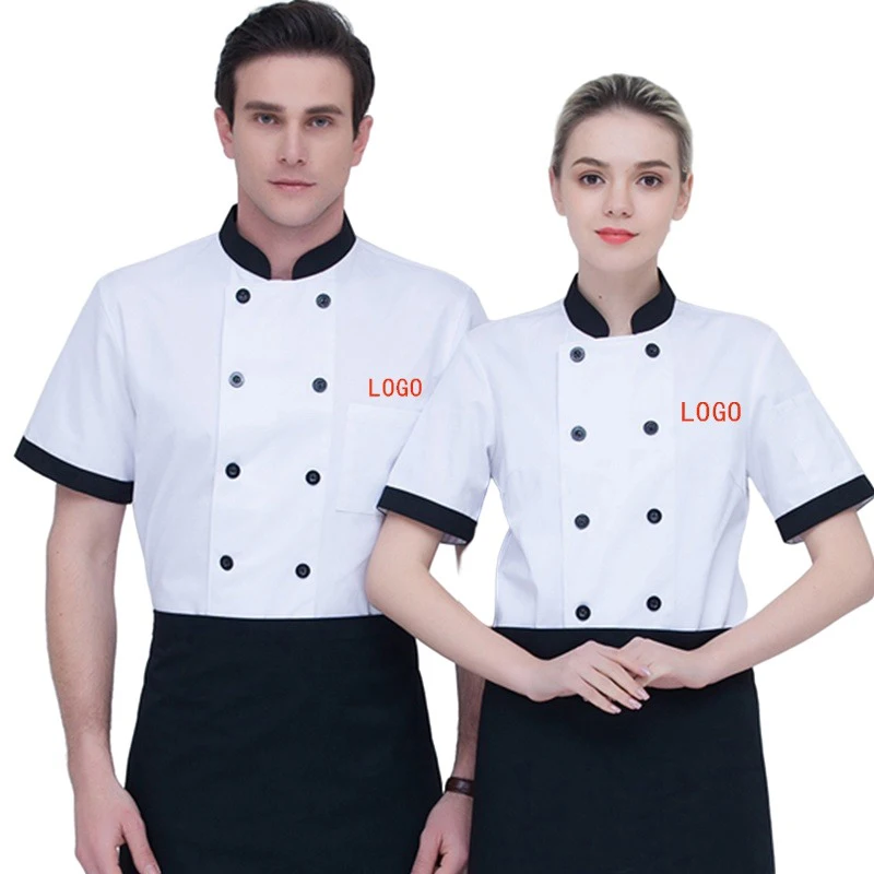 Factory cotton uniform restaurant waiter uniform bar classic uniform restaurant design