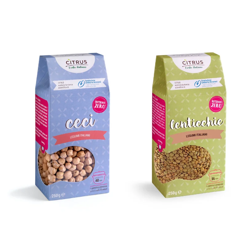 High quality Italian Chickpeas and Green Lentils Italian Food and Beverage organic chickpeas for supermarkets