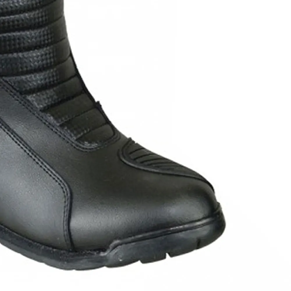 Мужские Изготовленные На Заказ высококачественные кожаные ботинки для мотоциклов прочные гоночные