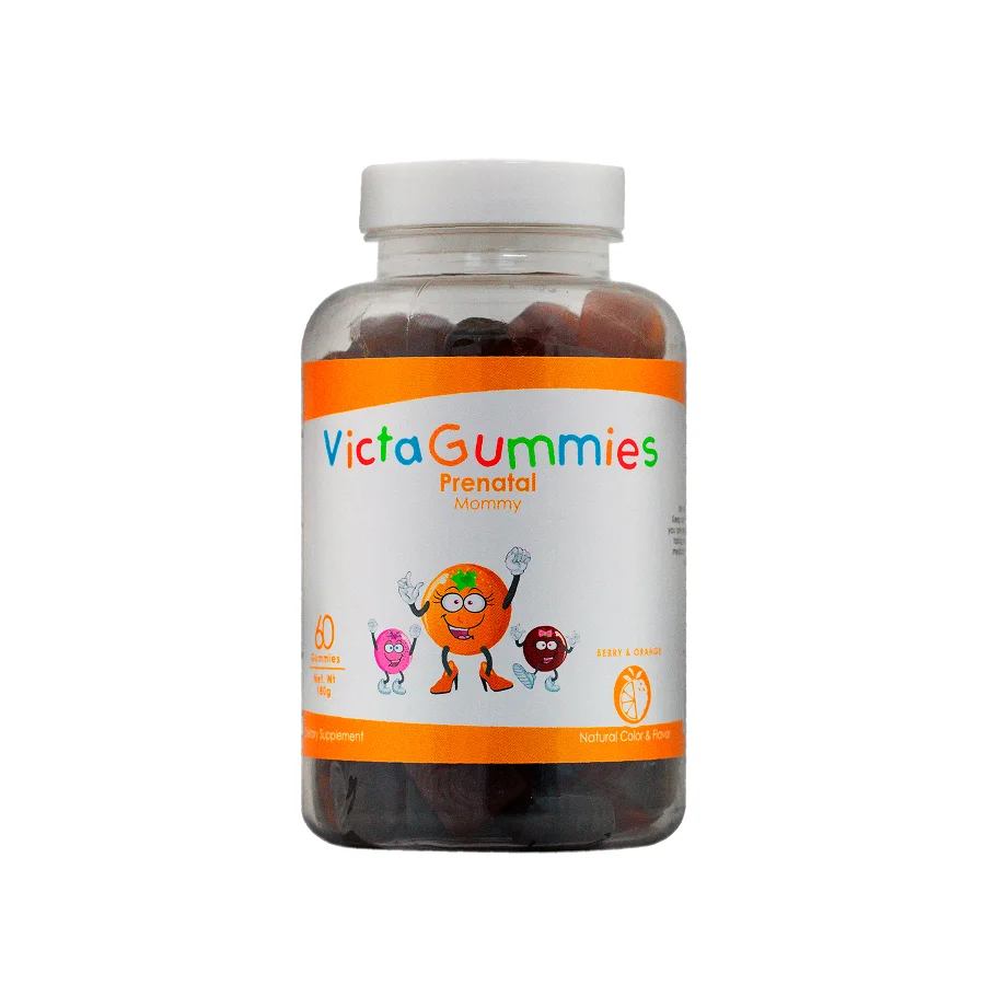 
Herbal Supplement VictaGummies Prenatal 60 gummies per bottle - Food supplement for pregnant women 