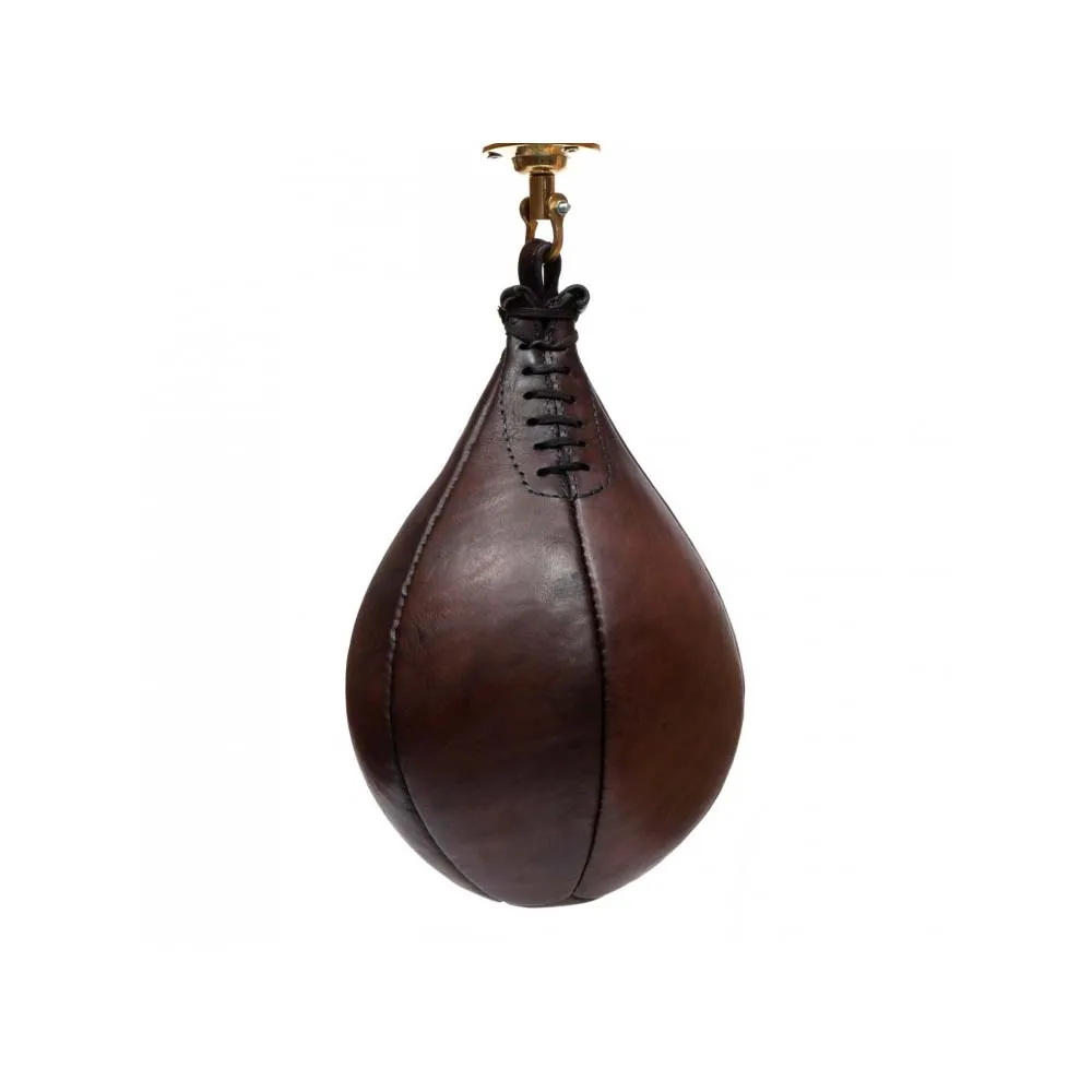 Boxing Speedball Pear Shape & Swivel Punch Bag MMA Punching Training Speed Ball Made by Ho Hunts Impex