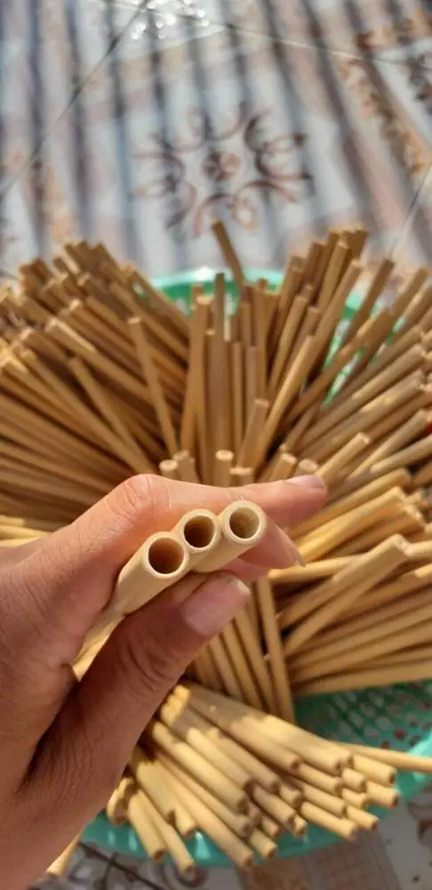  Экологически чистая бамбуковая Солома для питья сделанная во Вьетнаме // Ms Sofia + 84 789 946 878