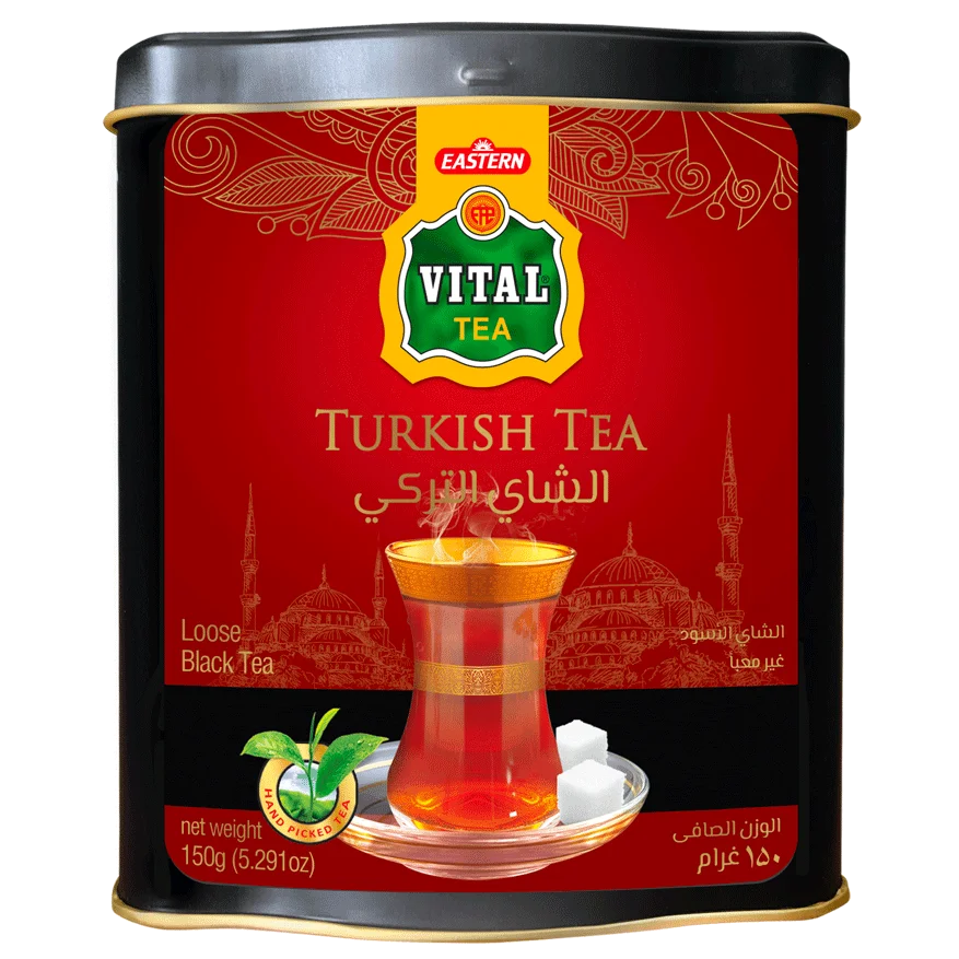 
 Турецкий чай жестяная упаковка  