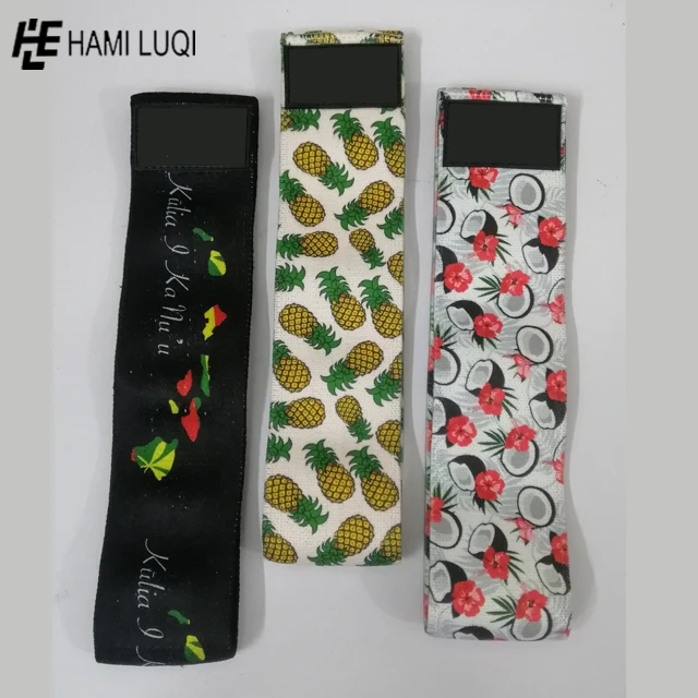 Popular Resistance band Strength Booty Workout Fabric Loop Band Butt Exercise Bands For Hip Legs Thigh Glut