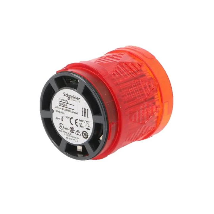  Хорошая цена XVUC24 24V AC/DC 60 мм 2W Schneider звуковой блок Предупредительная индикация красного