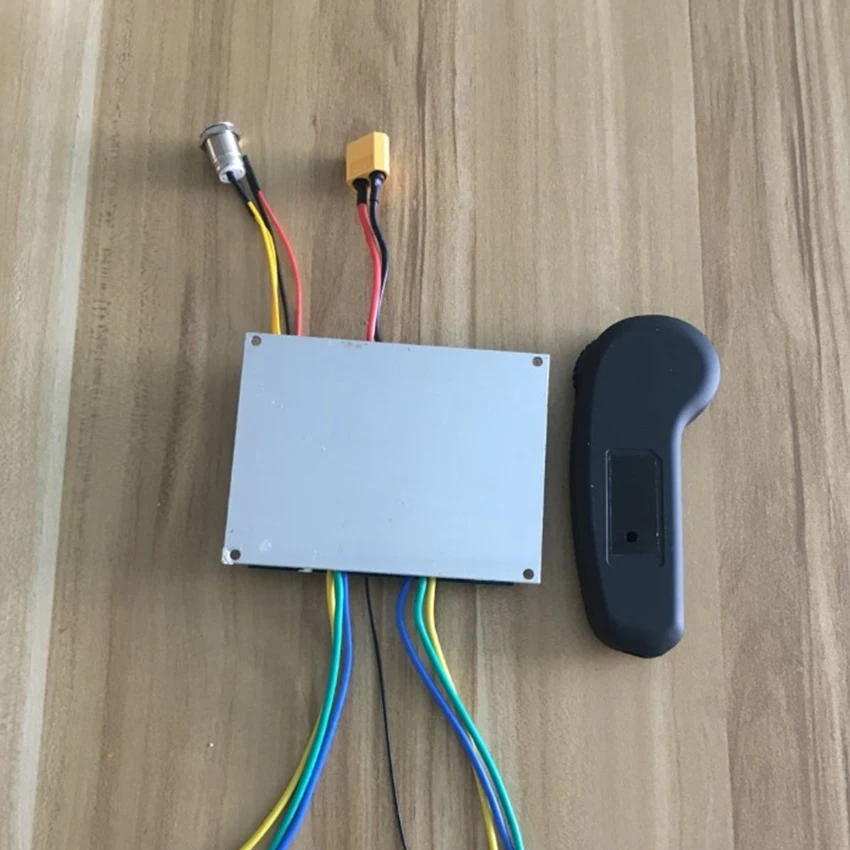  Outrunner Электрический скейтборд DIY сенсорный bldc 6374 6384 5065 Мотор Двойной драйвер контроллер скорости с 2 4g ЖК-экраном дистанционное