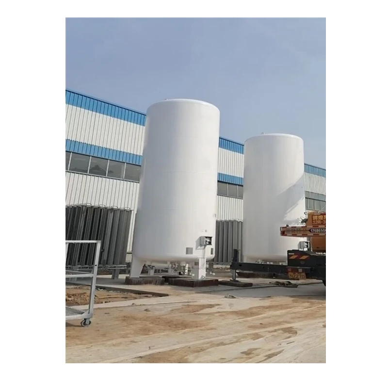 20000L 8Bar Cryogenic Liquid Argon Tank Oxygen Liquid Portable Tank Liquid Oxygen Transport Tank