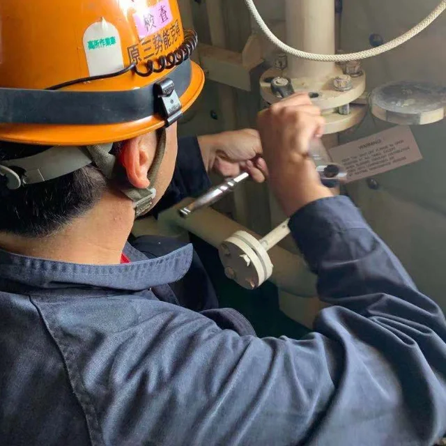 
Fixed High Pressure CO2 Fire Extinguisher Hydrostatic Testing for Life Boat 