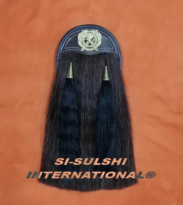 SI - WWII LONDON SCOTTISH LONG HORSE HAIR SPORRAN