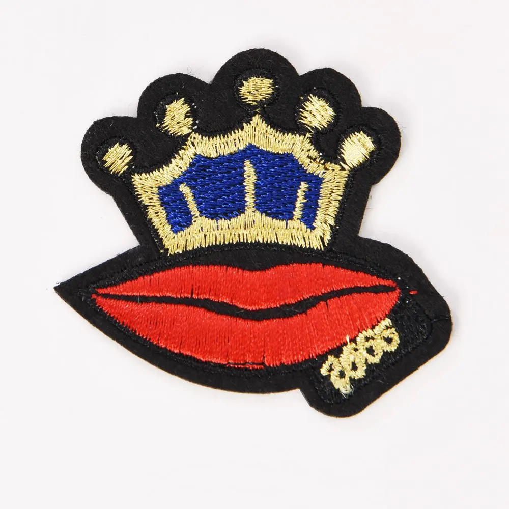 
Embroidered Service Custom Logo 100% Machine All kinds of cartoon milk boxes shape Embroidery Patches and Badges with Iron on 