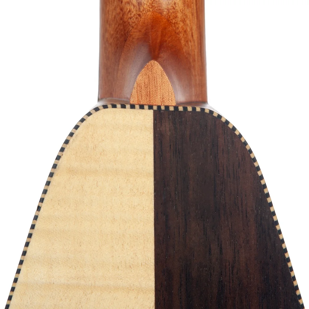 NAOMI Unfinished Electro Acoustic Flying V type 26 Inch Tenor Ukulele UKFLYV Passive Pickup