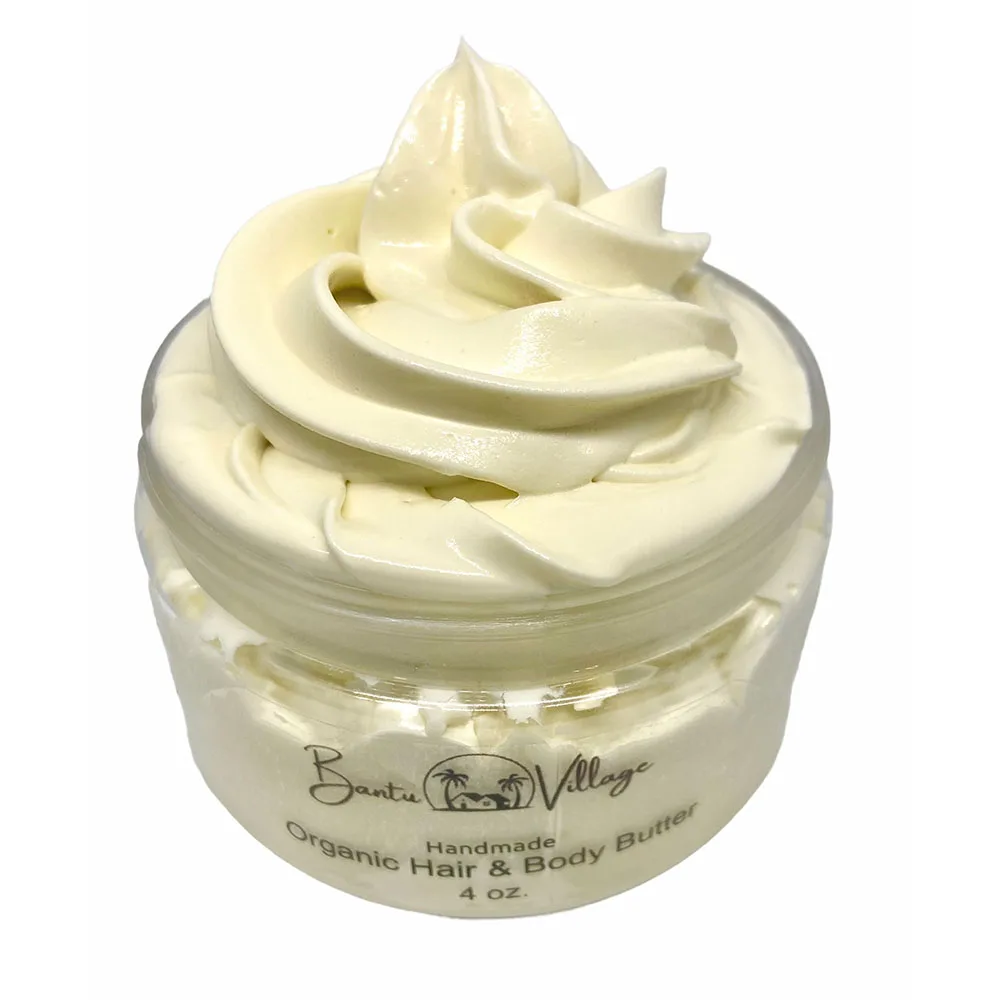 BANTU VILLAGE Peppermint & Lemon Hair & Body Butter Shea butter
