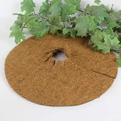 Natural Biodegradable Coco COIR Tree Protection Mulch Ring