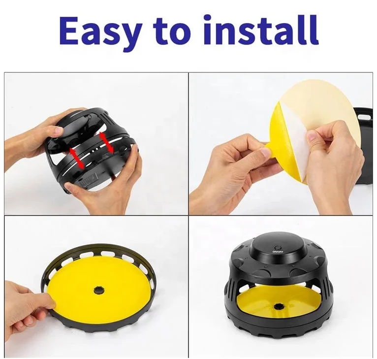 2021 X-Pest Indoor Fruit Fly Trap AR13 Insect Cockroaches Mosquitoes Fly Catcher Glue Electric Fly Catcher
