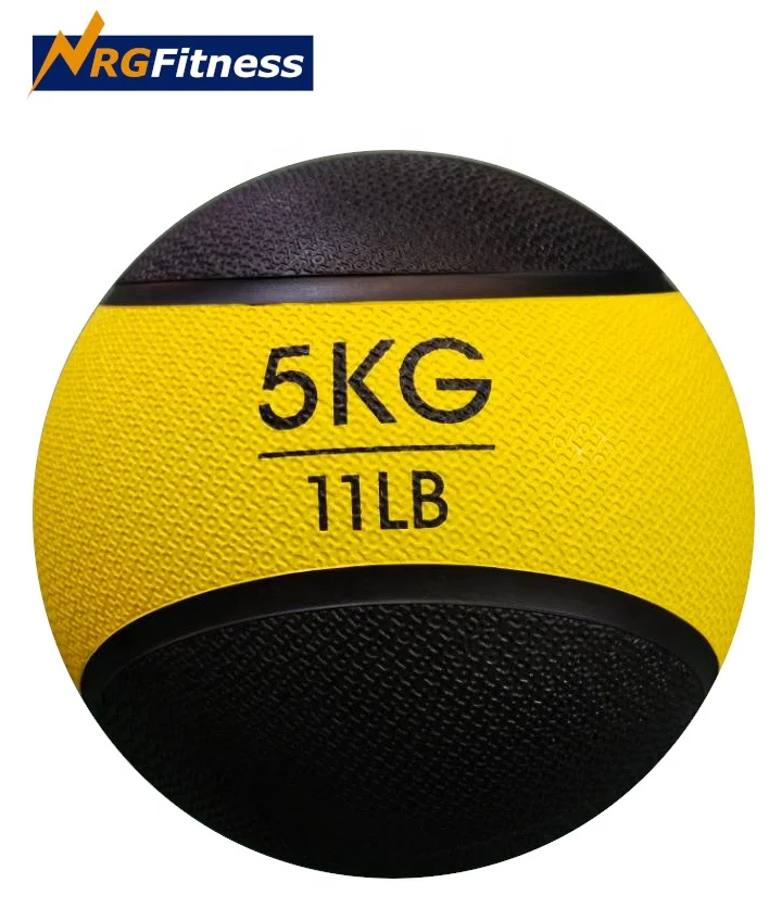 
Custom Taiji Rubber Medicine Weight Ball for Fitness Custom Size in Red / Blue / Green / Purple / Gray / Black / Yellow 