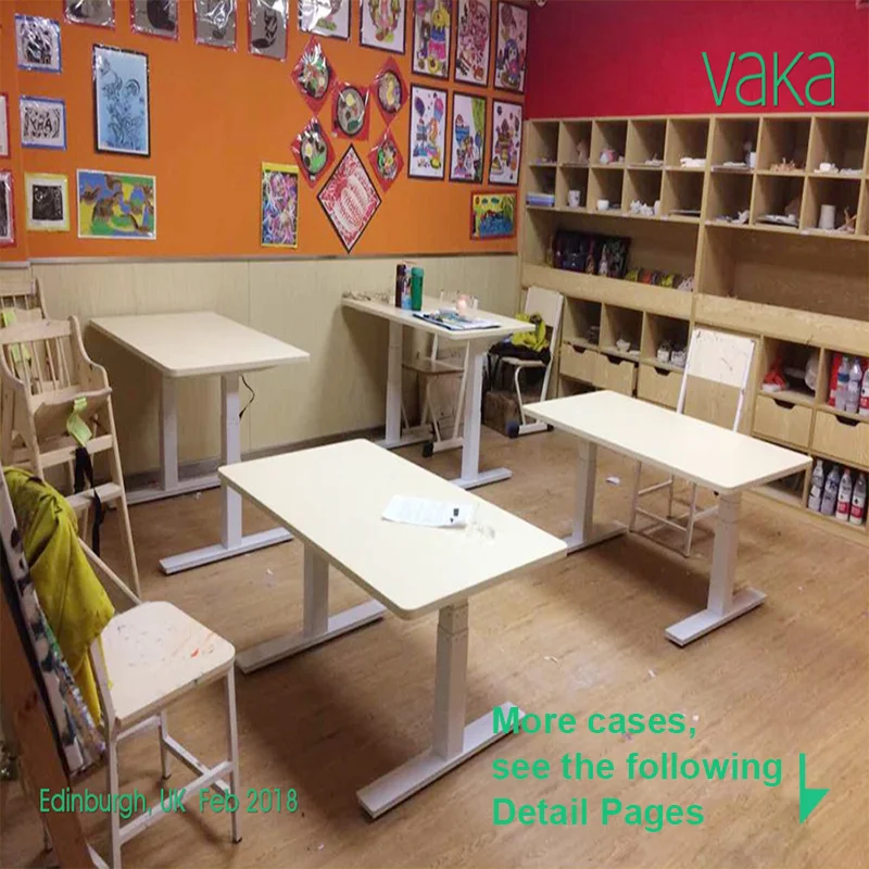 
Modern office desk B2 electric smart adjustable height sit stand standing up table 