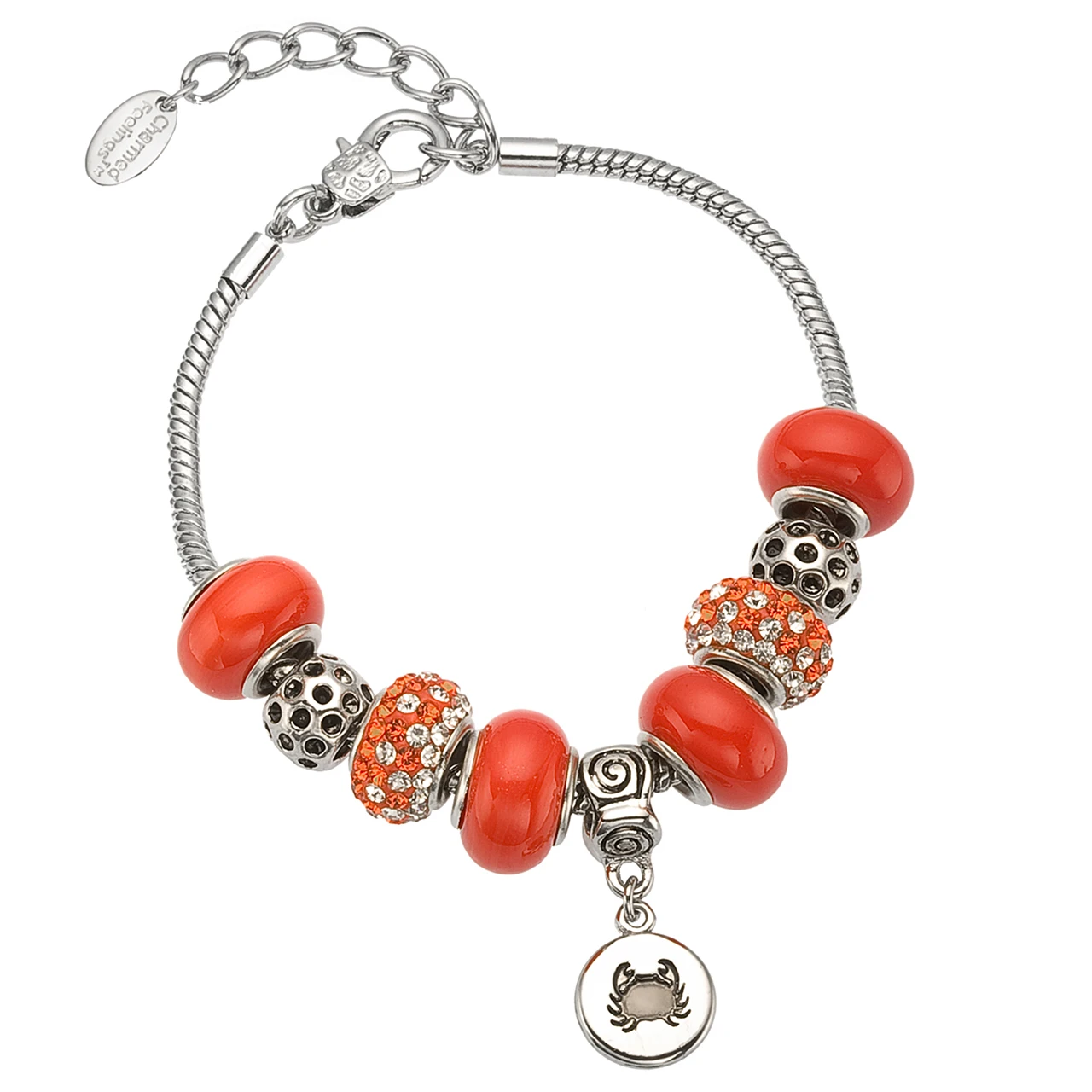 Murano Glass & Bead Zodiac Charm Bracelets