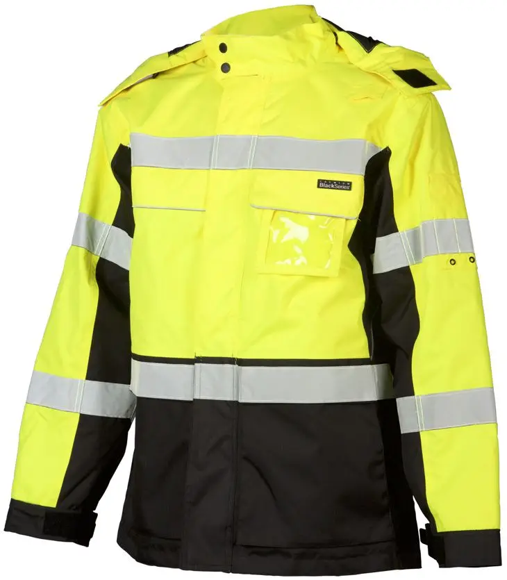 Safety Jacket Reflective Safety Jacket Construction Clothing High Visibility Hooded Jackets Sweatshirt