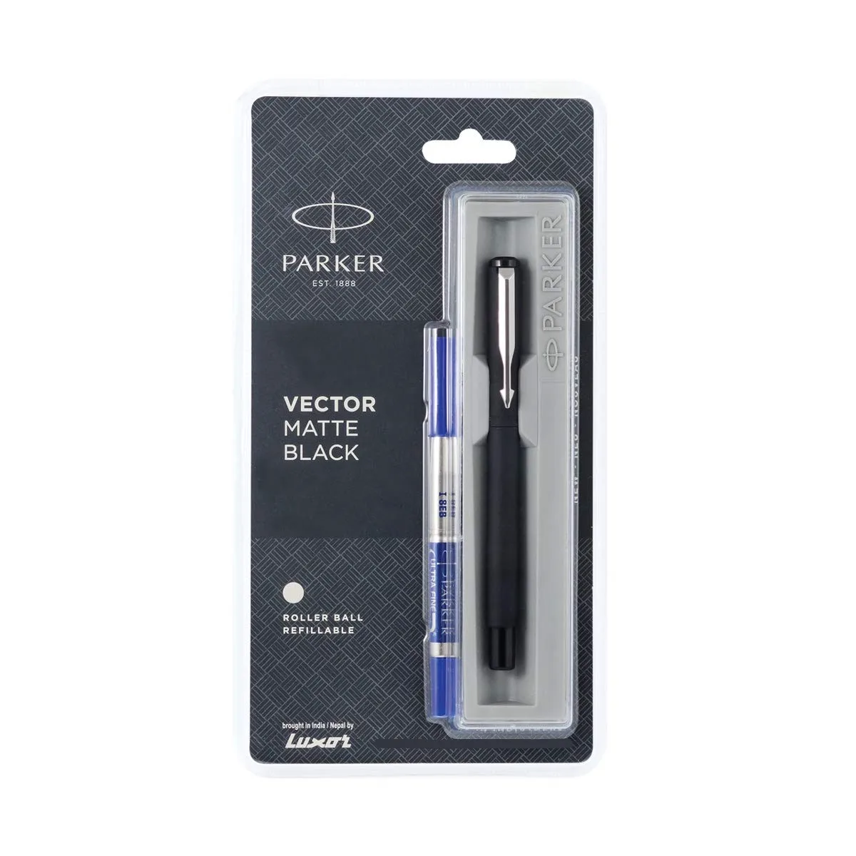 Шариковая ручка Parker векторная хромированная ручки с матовым черным корпусом из нержавеющей стали высококачественные parker пользовательским логотипом
