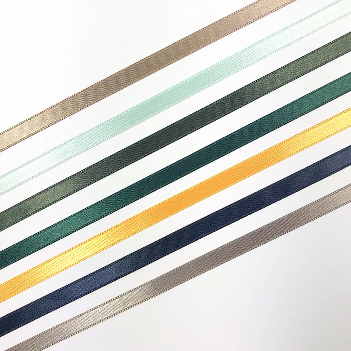 RECYCLED POLYESTER DOUBLE-FACED SATIN RIBBON