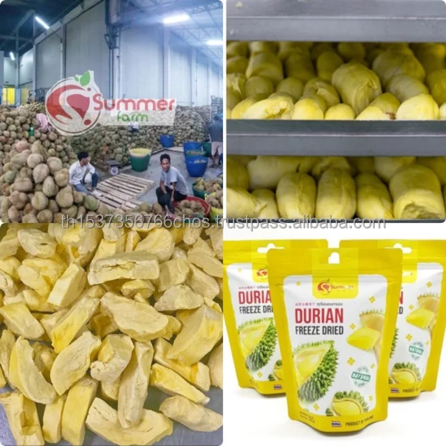 Durian Freeze Dried From Thailand