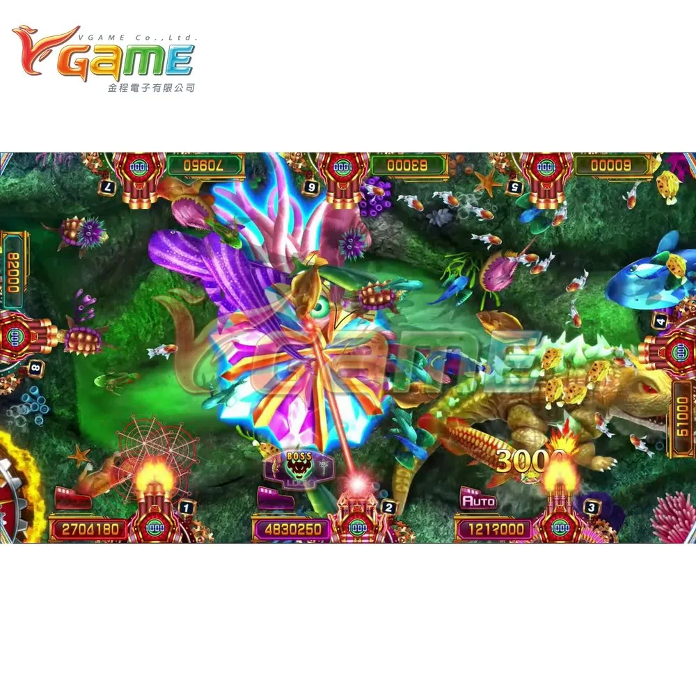 Игровое программное обеспечение VGAME Fish для Игрового Центра в