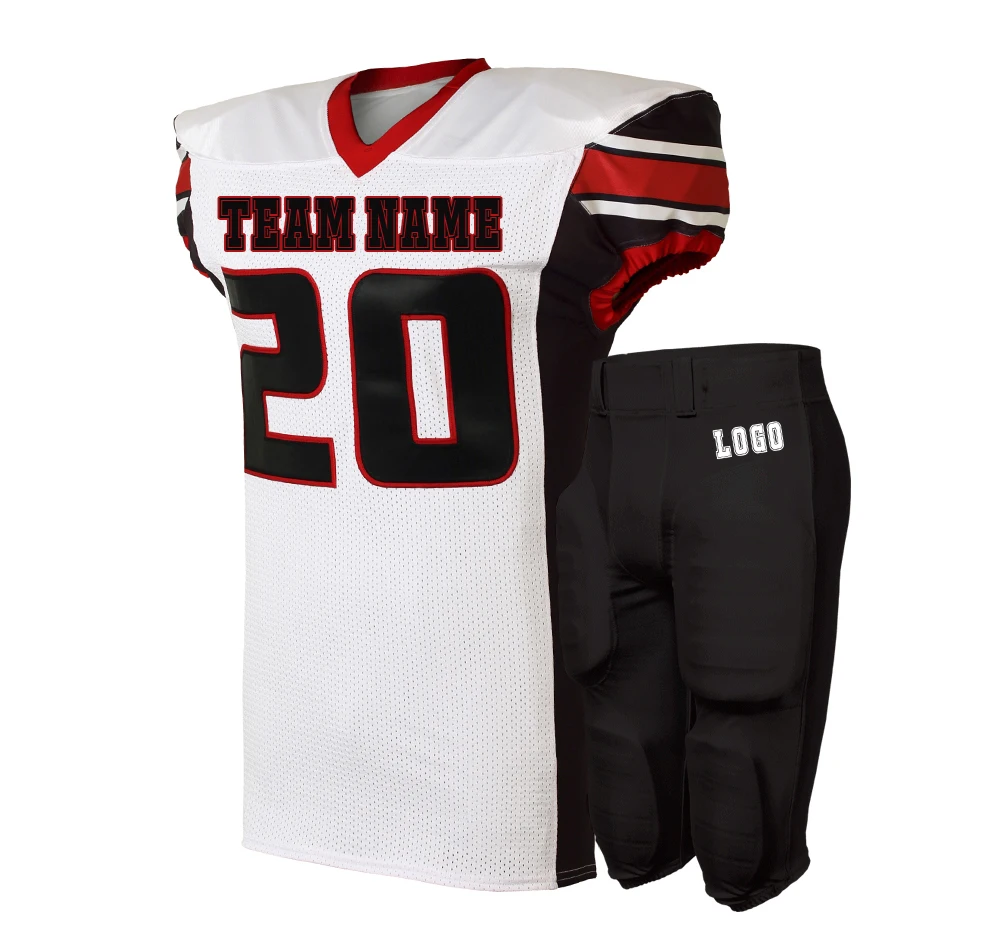 OEM customized kids purple practice game leaugue usa sublimation printing multi color american football uniform jerseys Set