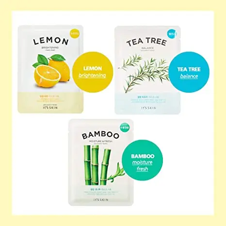 Листовая маска TEA TREE it SKIN [The Fresh Mask] корейская косметика товары Amazon top уход за кожей оптом