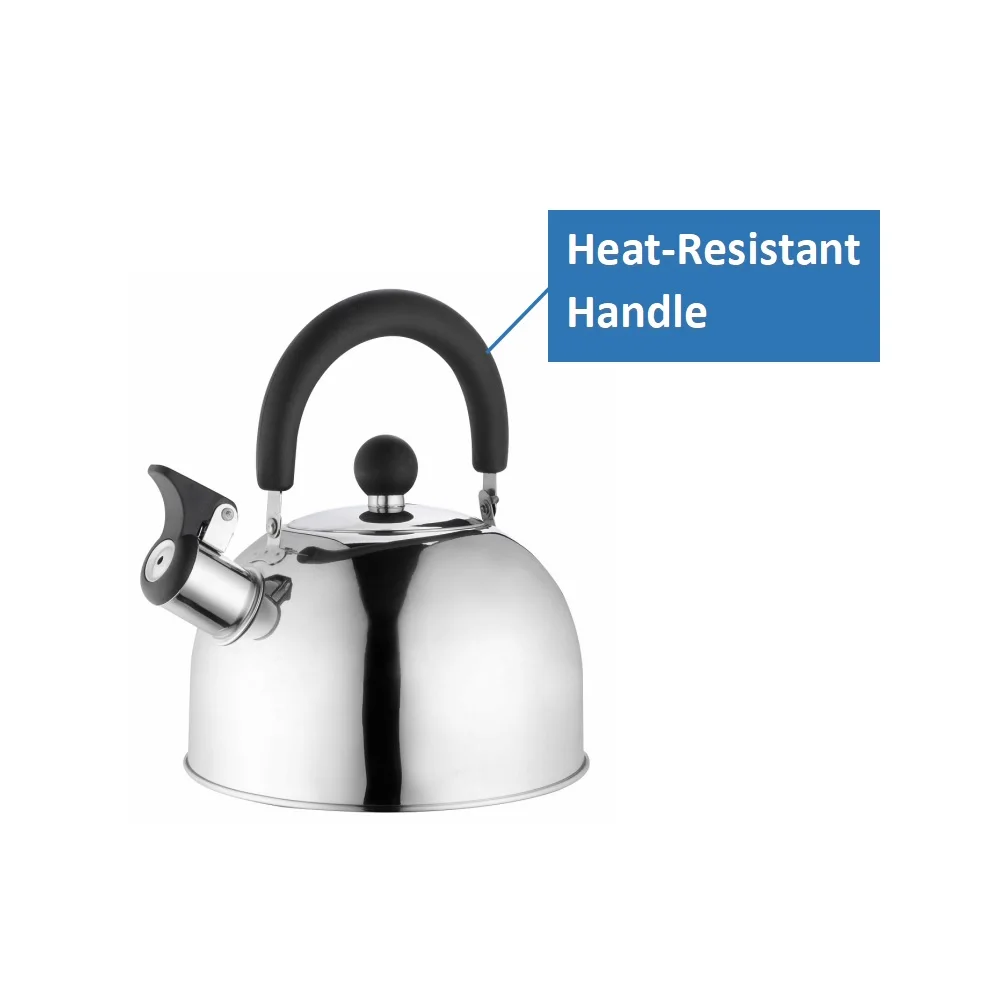 Hot Sales 2.5 L Stainless Steel Tea Pot Hot Water Coffee Pot Whistling Kettle