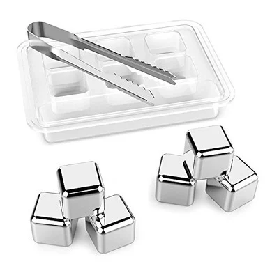 Bar Beer Cooling stainless steel tray reusable ice cube