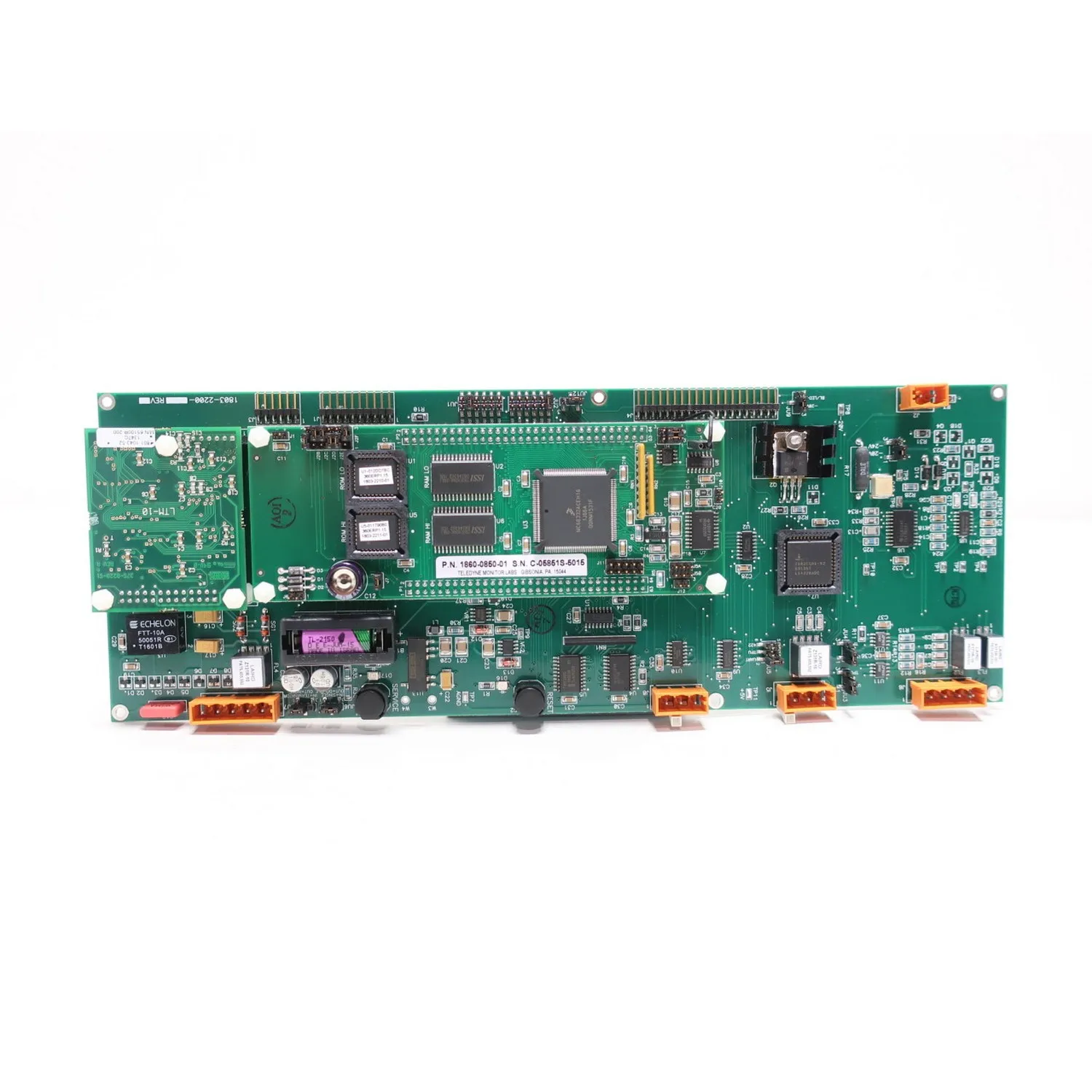 
TELEDYNE 1803-2200-04 ENHANCED REMOTE MOTHERBOARD PCB CIRCUIT BOARD 