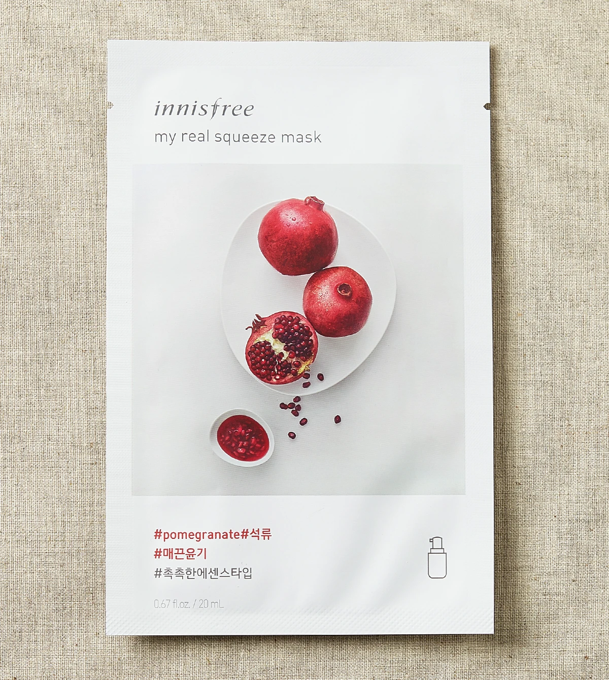 Innisfree My Real сжимаемая маска 13 типов маски для ухода за кожей корейская косметика