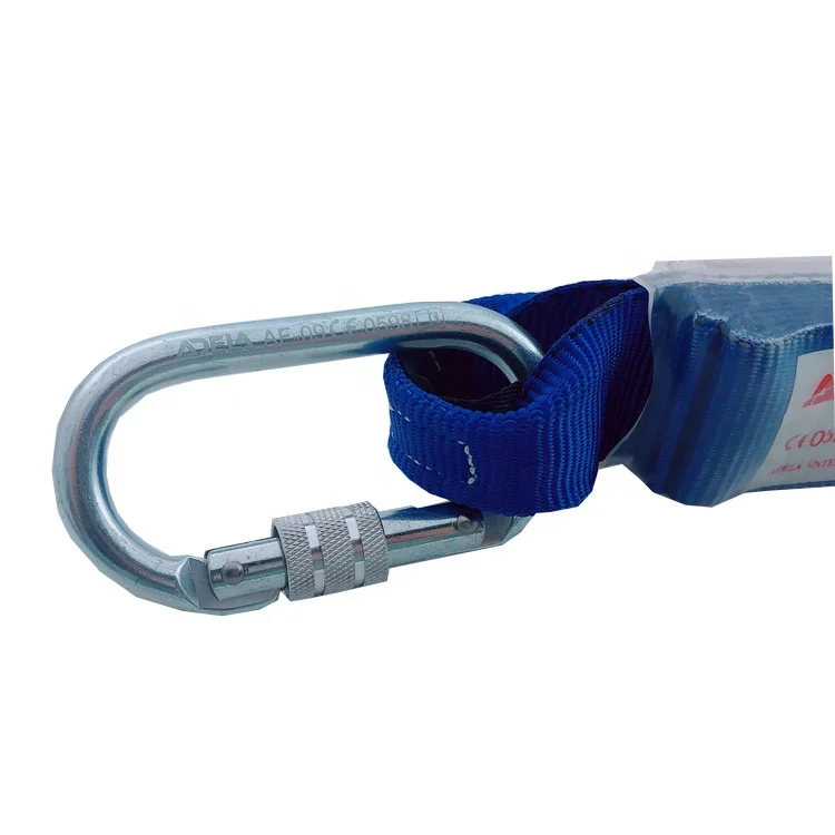 
ADELA CE certified steel screw lock carabiner 