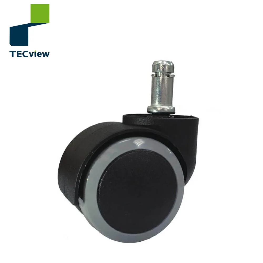50mm High Quality Nylon PU caster wheel Swivel Caster Castor Plastic Wheel for Office Chair