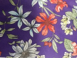 Wholesale Comfortable professional Flower Design Best Price 95% Polyester 5% Spandex Kint Stretch Printed Korea Fabric