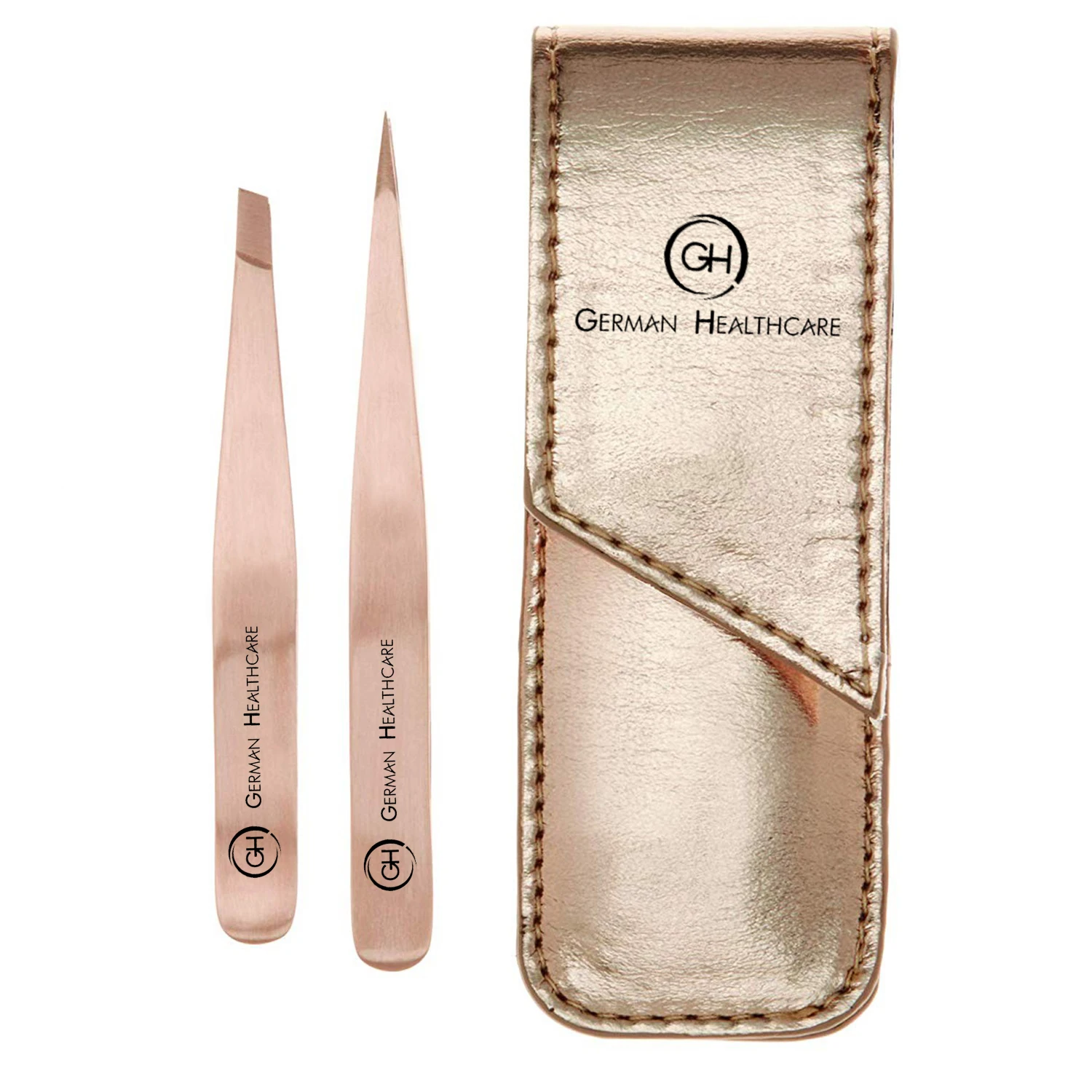 Eyebrow Tweezers Set Eyelash Clip Nose Face Ingrown Hair Removal Trimmer for Women Men Point Flat Tip Tweezer Tools Kit