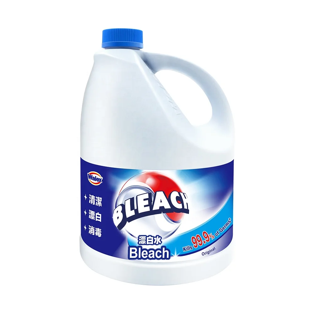 Walex High Quality  box package Laundry Detergent  original bleach  aerobic 3L For Washing liquid