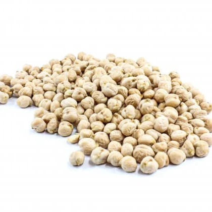 Lots of carbohydrates nutritious Pure natural organic mexican chickpeas