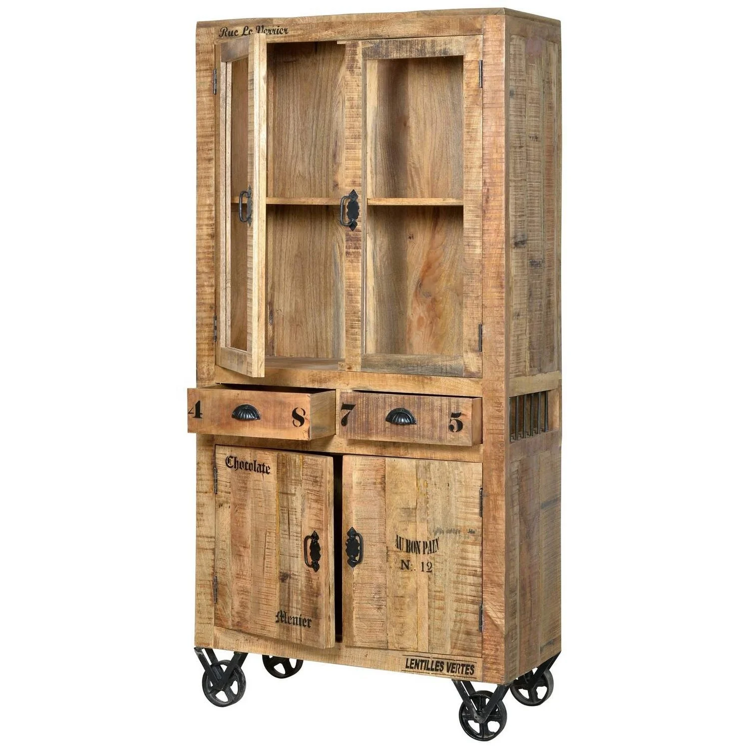 Wooden Display cabinet, Living room furniture cabinets