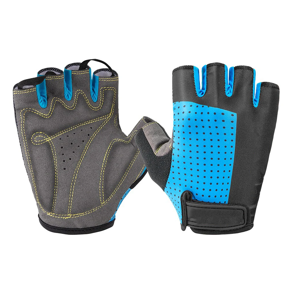 Custom Best Half Finger Bicycle Outdoor Sports Gloves Men Women Cycling Gloves Manufacturer