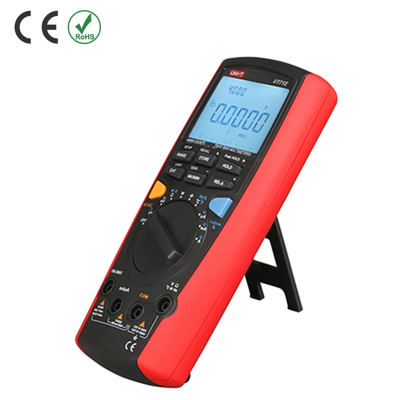 UNI-T UT71E Middle Size Intelligent Digital Multimeter Adjustable data recording interval True RMS, duty cycle continuity buzzer