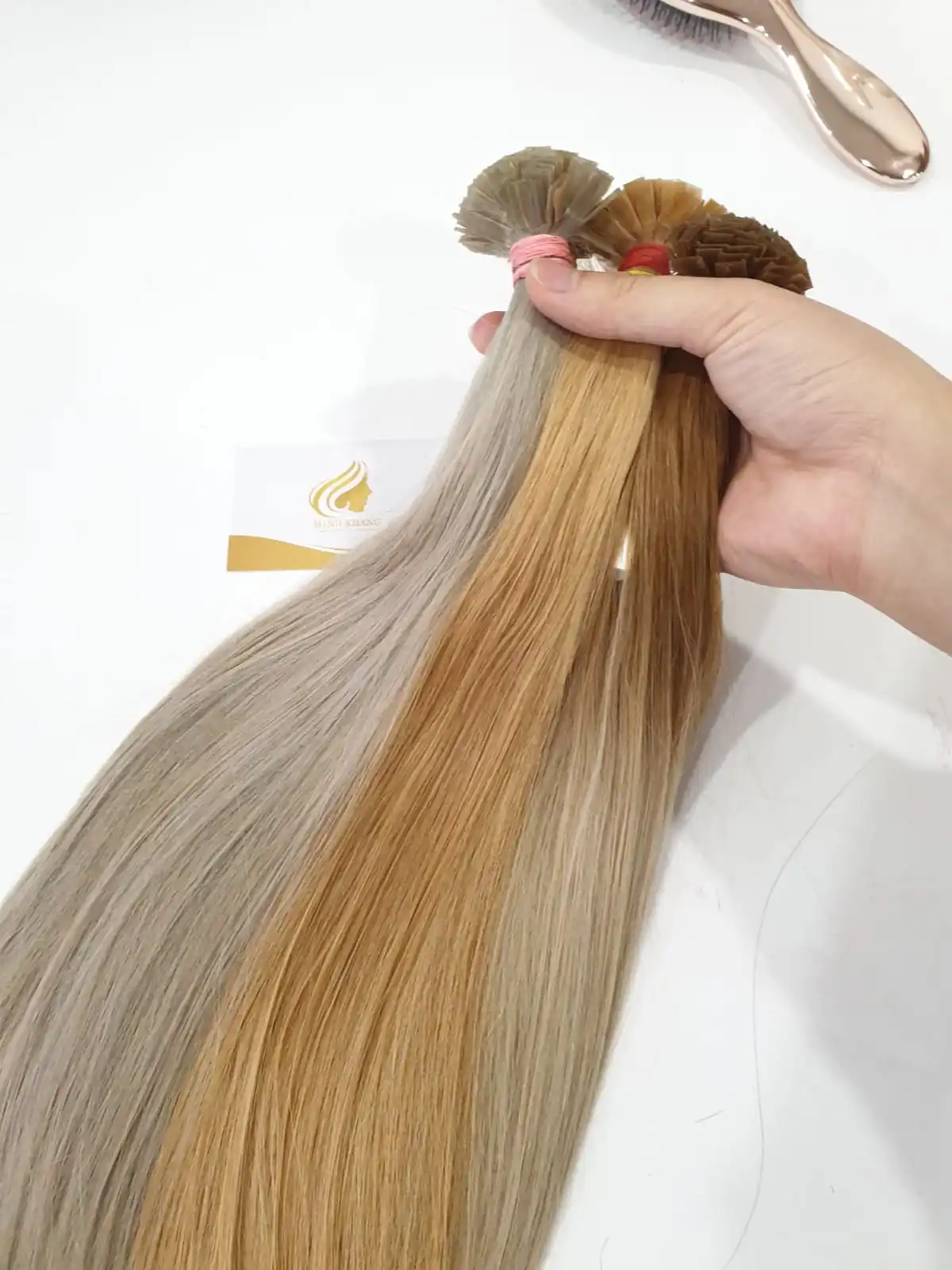 Кератин Омбре: плоский наконечник U-образный V-образный вьетнамские волосы высокого качества оптовая цена