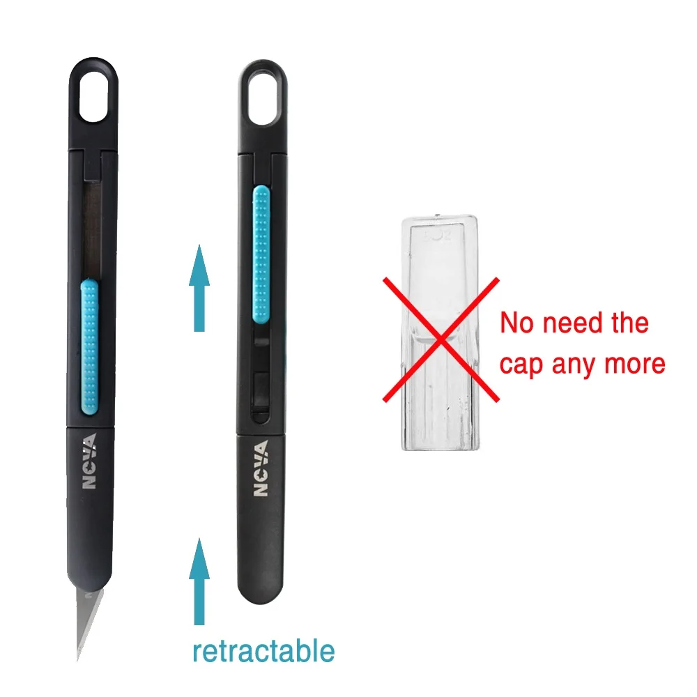 120 SK2 craft knife blade refill with 1precision hobby knife, ideal for leather art, scrapbooking, foam, clay, carving.